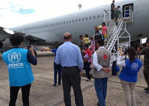 Mais de 60 venezuelanos desembarcam em Manaus nessa terça-feira