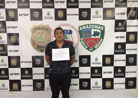 Suspeito de envolvimento em roubo a casa lotérica é preso em Manaus