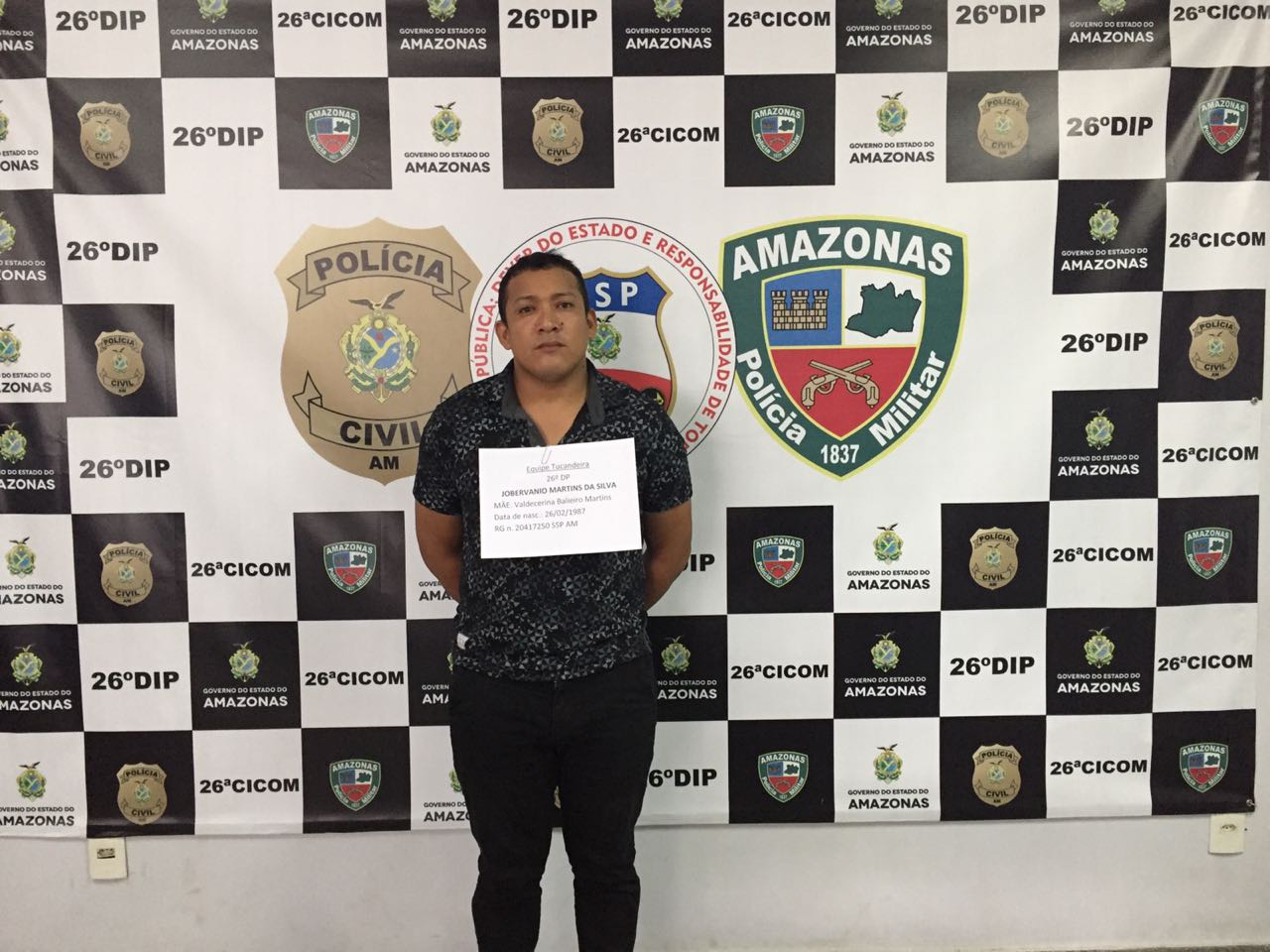 Suspeito de envolvimento em roubo a casa lotérica é preso em Manaus