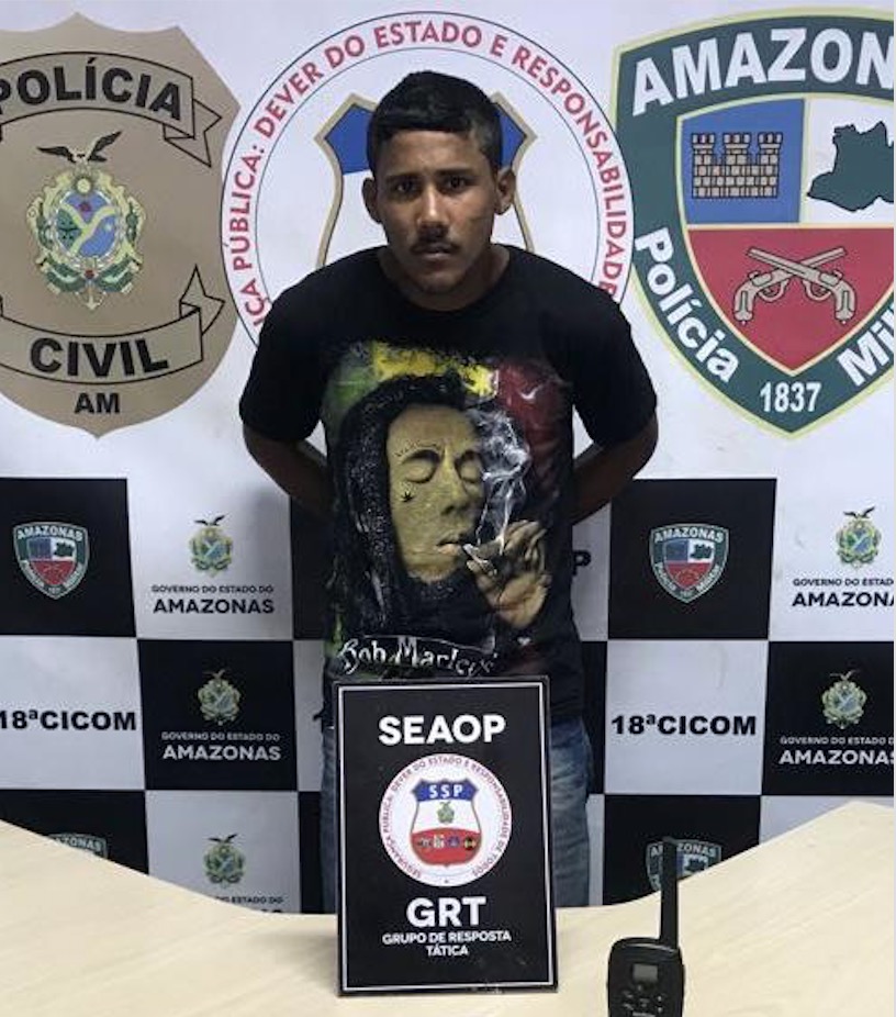 Foragido da justiça é recapturado com drogas em ocupação irregular de Manaus