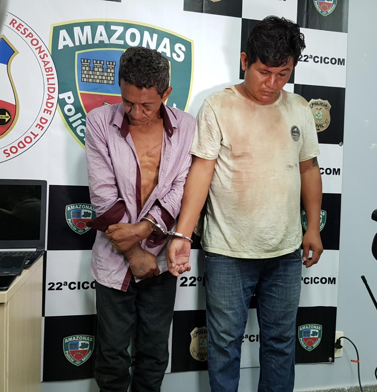 Disfarçados de clientes, dupla rouba imobiliária e vai presa em Manaus