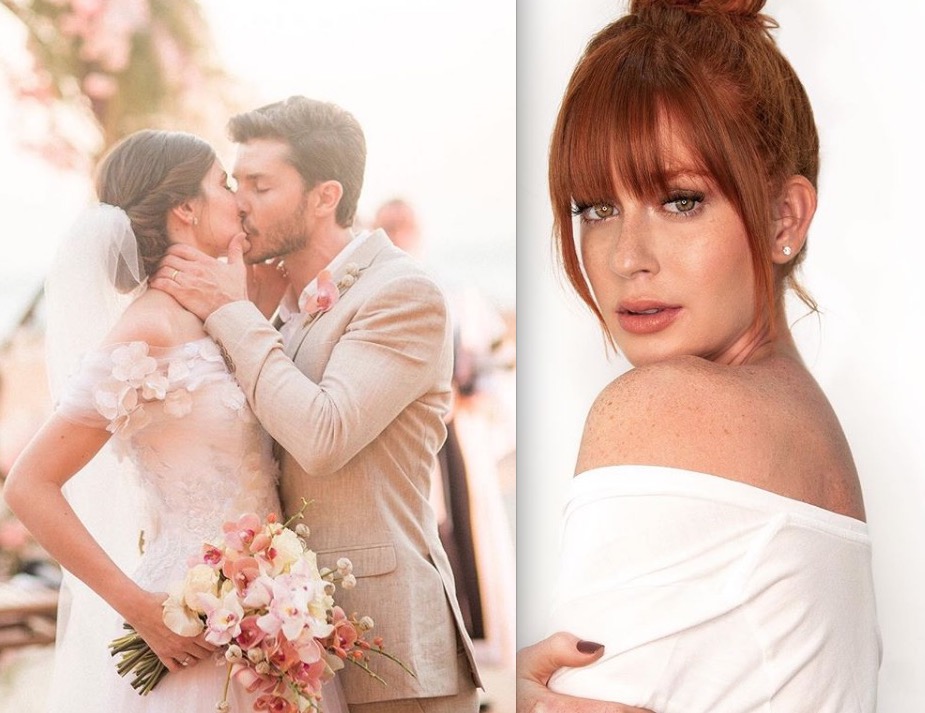 Marina Ruy Barbosa deixa mensagem sobre casamento de Camila Queiroz com o ex, Klebber Toledo