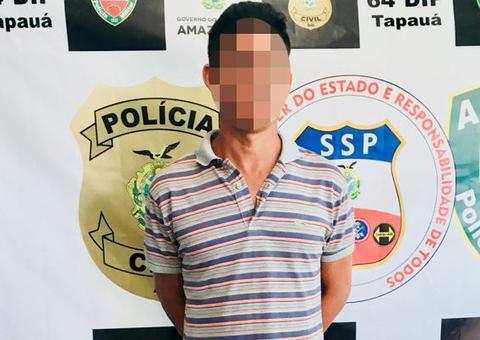 Suspeito de estuprar enteada de 10 anos é preso no Amazonas   