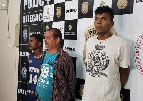 Trio suspeito de furtar armário de distribuição de central telefônica é preso em Manaus 
