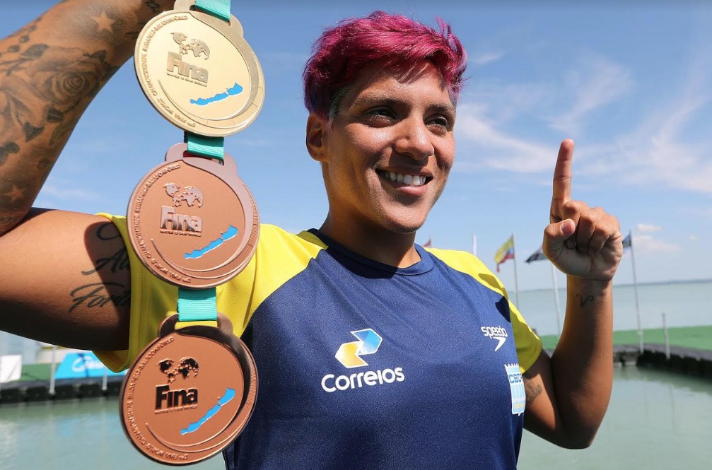 Ícones da maratona aquática, Sharon van Rouwendaal e Ana Marcela Cunha estarão em Manaus