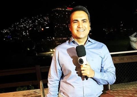 Repórter da Record é atropelado e quebra a perna durante jornal