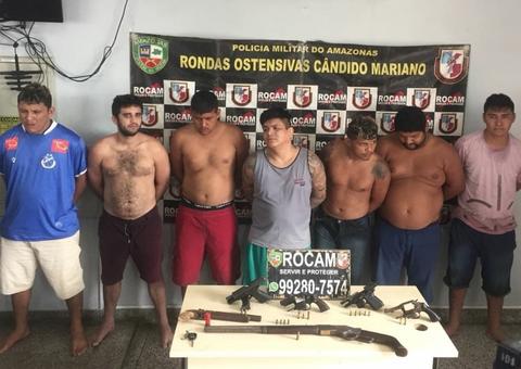 Supostos pistoleiros do CV são presos por envolvimento em chacina em Manaus