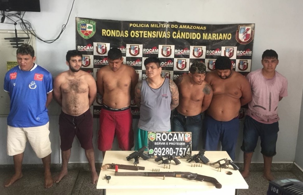 Supostos pistoleiros do CV são presos por envolvimento em chacina em Manaus