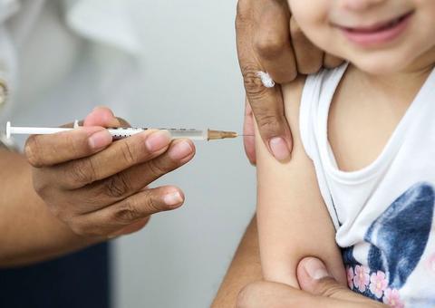 Campanha contra pólio e sarampo é prorrogada até 14 de setembro