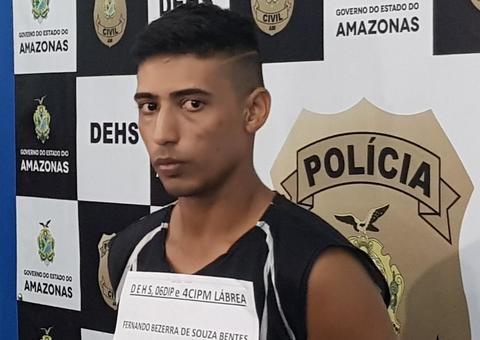 Suspeito de assassinar e atear fogo em adolescente é preso no Amazonas 