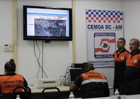 Defesa Civil AM instala Centro de Monitoramento para o Fecani no Amazonas