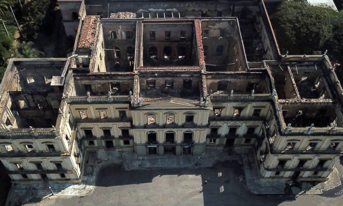 PF usa scanner 3D nas investigações do incêndio do Museu Nacional