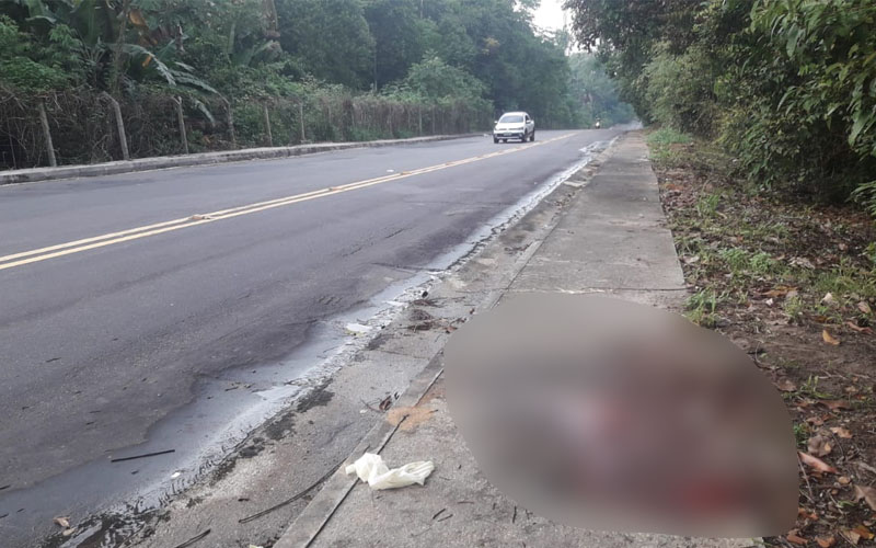 Com tiro na testa, corpo de mulher é encontrado em rua de Manaus