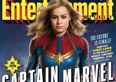 Capitã Marvel ganha primeiras imagens oficiais. Confira