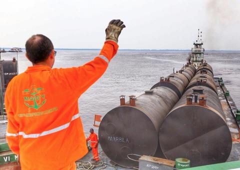 400 toneladas de asfalto chegam a Manaus para revitalização do sistema viário 