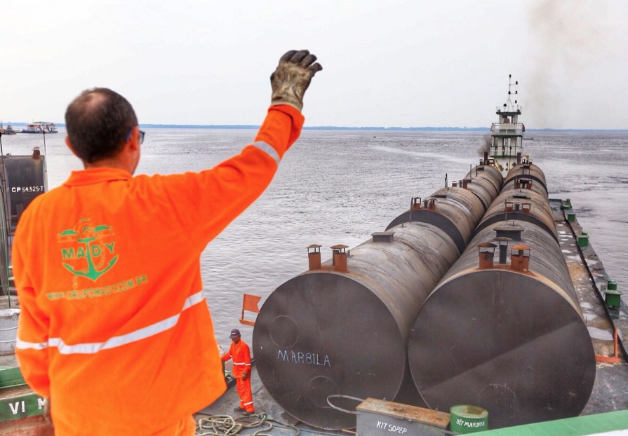 400 toneladas de asfalto chegam a Manaus para revitalização do sistema viário 