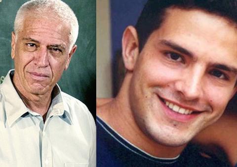 Aos 70, Nuno Leal Maia reaparece em aula de surf com Iran Malfitano