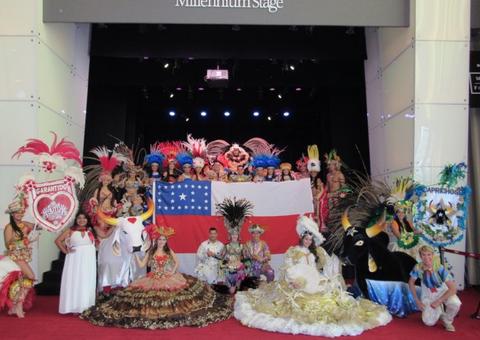 Artistas amazonenses se apresentam em palco norte-americano