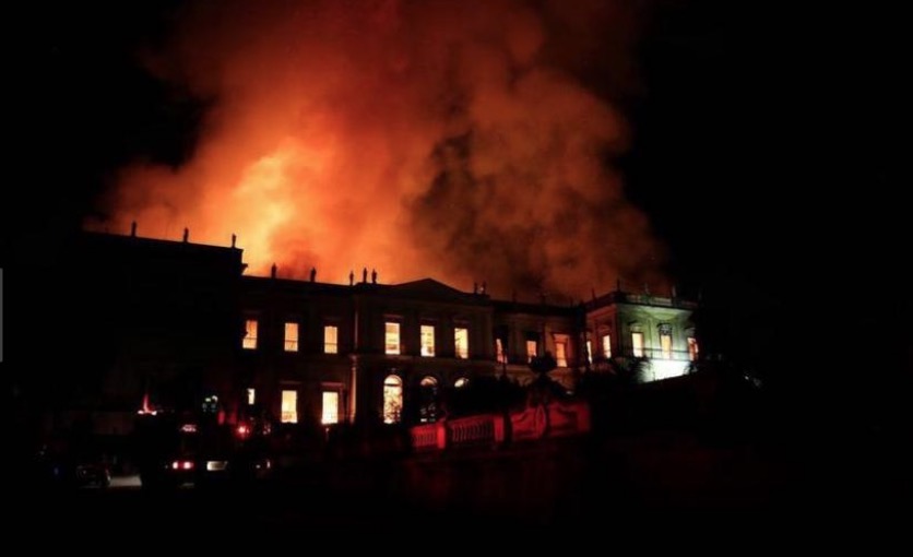  Perícia identifica onde começou fogo que destruiu Museu Nacional