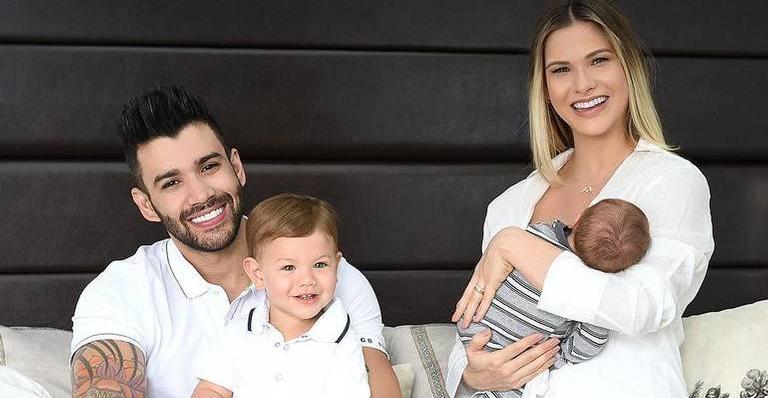 Após Gusttavo Lima passar mal durante show, Andressa Suita revela estado de saúde do marido