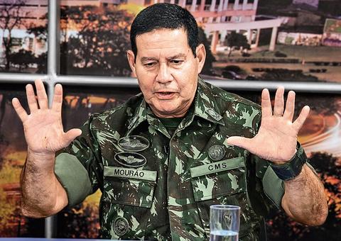 General Mourão irá consultar TSE para tentar substituir Bolsonaro em debates