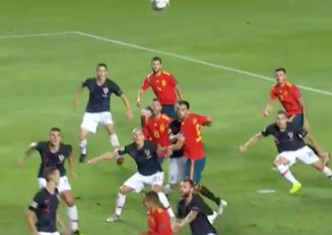 Espanha faz 6 a 0 na vice-campeã mundial Croácia pela Liga das Nações