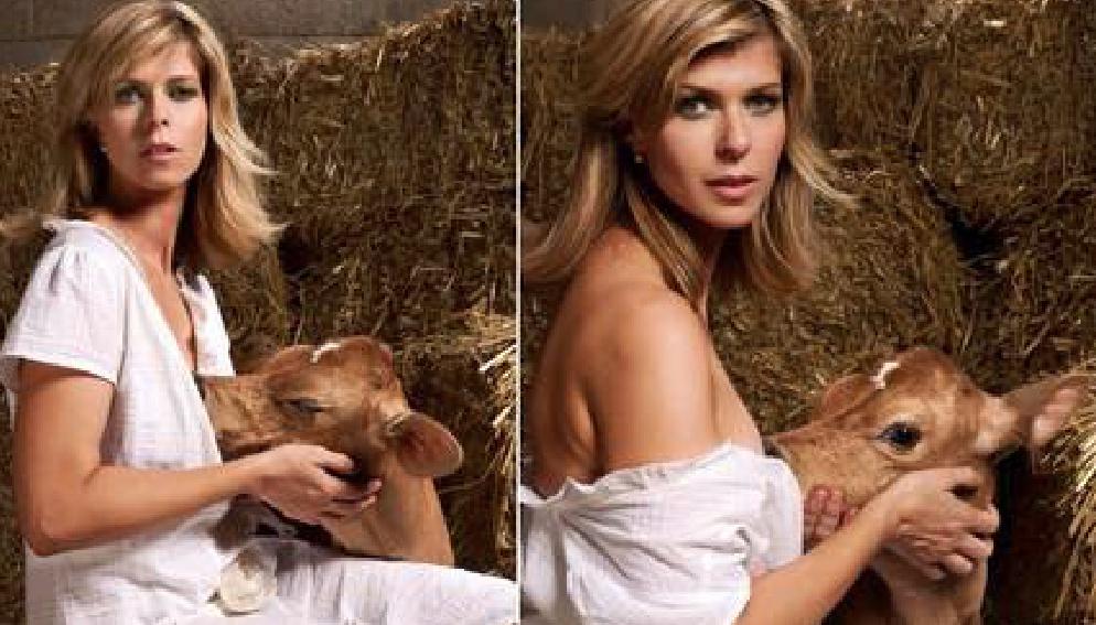 Apresentadora de TV choca ao desabafar sobre ter amamentado bezerro 