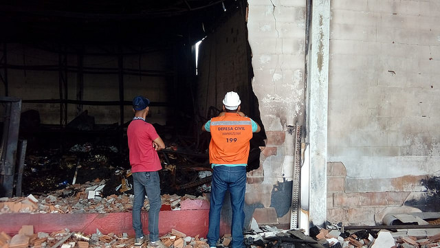 Big Amigão corre risco de desabar a qualquer momento e casas seguem interditadas