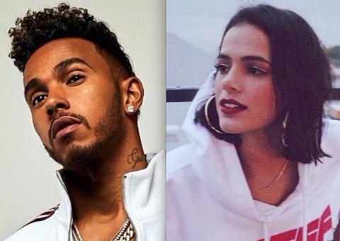 Lewis Hamilton posta foto de Bruna Marquezine e fãs piram: 'cuidado, Neymar!'
