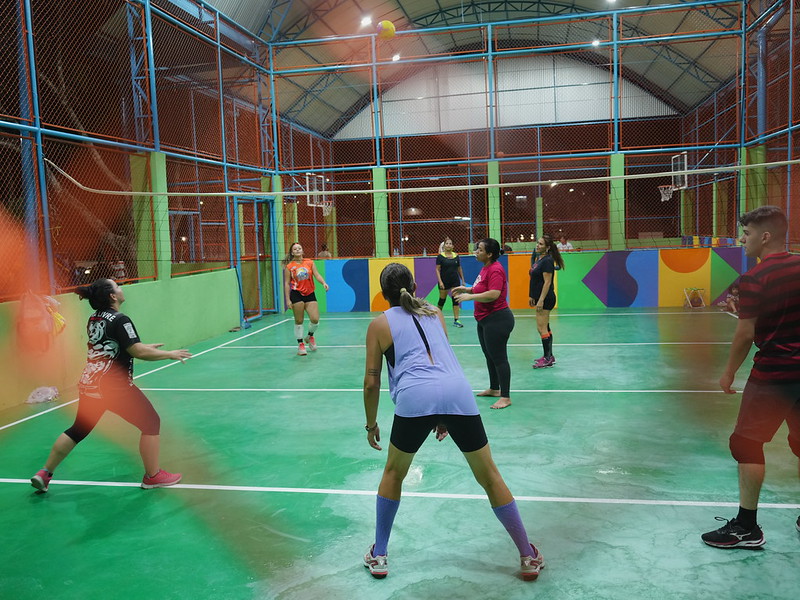 Complexo esportivo com academia ao ar livre é entregue em Manaus