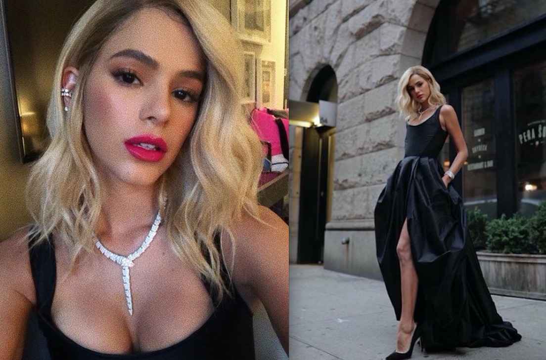 Bruna Marquezine choca ao surgir loiríssima em festa de Rihanna nos EUA