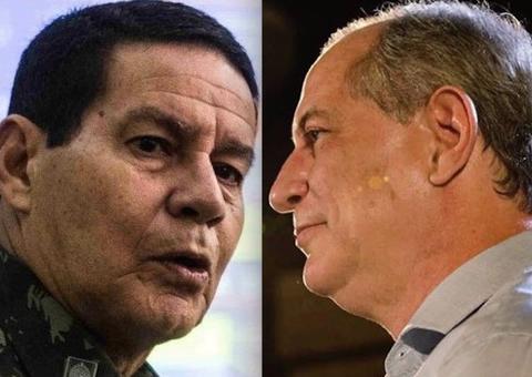 Ciro Gomes e general Mourão chegam a Manaus nesta sexta-feira 
