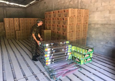 Exército Brasileiro apreende meia tonelada de explosivos na Amazônia durante operação