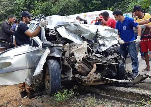 Homem ferido em acidente na BR-174, segue internado no Amazonas