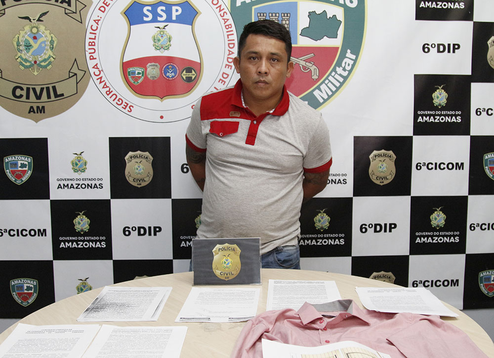 Homem suspeito de alugar casas e vender como se fosse sua é preso em Manaus
