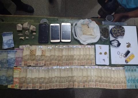 Casal de Manaus é preso após tentar fazer 'delivery'  de drogas no interior do AM