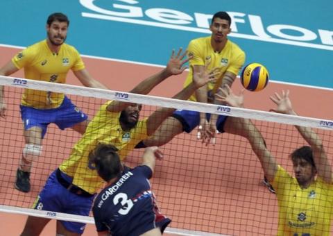 Holanda quebra tabu de 52 anos e vence seleção brasileira de vôlei