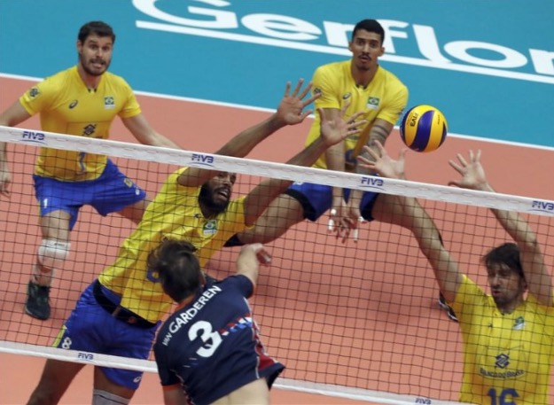 Holanda quebra tabu de 52 anos e vence seleção brasileira de vôlei