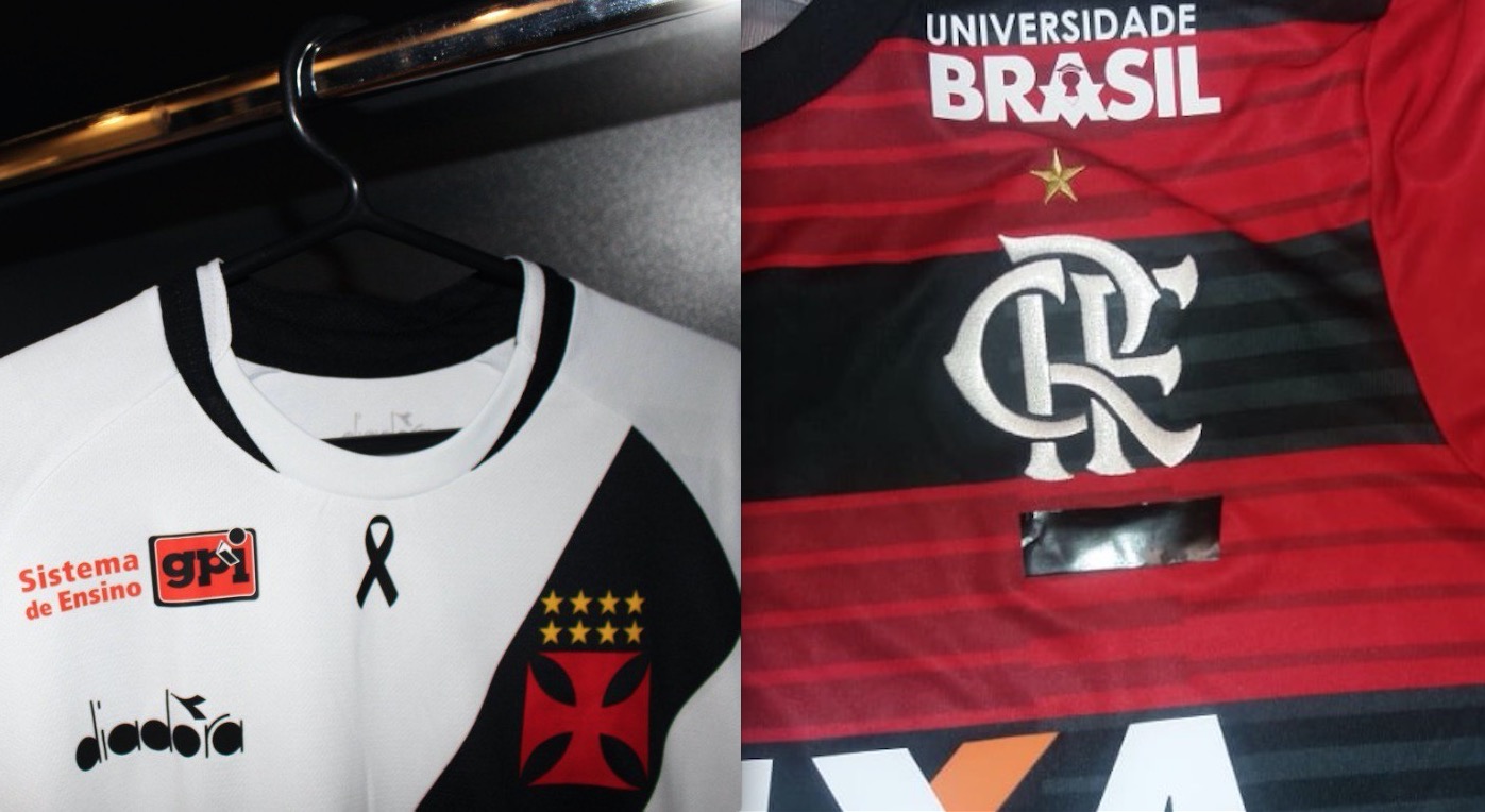 Vasco e Flamengo prestam homenagem a jogador que morreu vítima de câncer