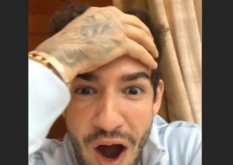 Alexandre Pato registra chegada de tufão e fica amedrontado com que viu