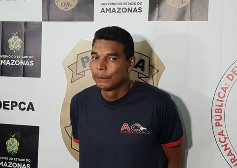 Em Manaus, homem é preso suspeito de estuprar menina de 4 anos e diz ter compulsão sexual por crianças