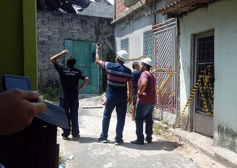 Casas seguem interditadas até supermercado Big Amigão ser demolido