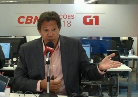 Haddad diz que não daria indulto a Lula nem se Supremo negasse liberdade