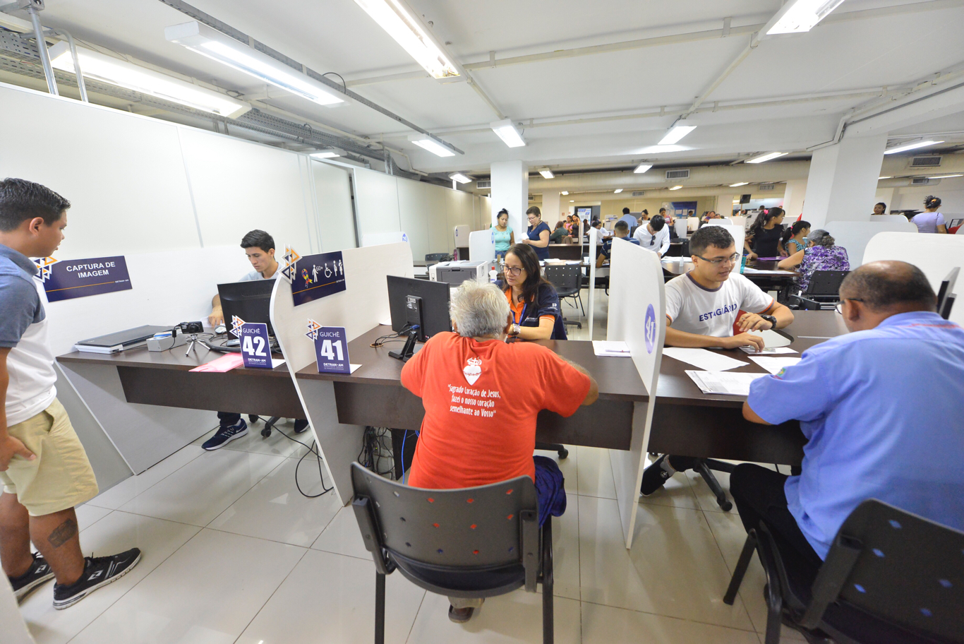 Nova unidade do Detran é inaugurada em PAC de shopping em Manaus