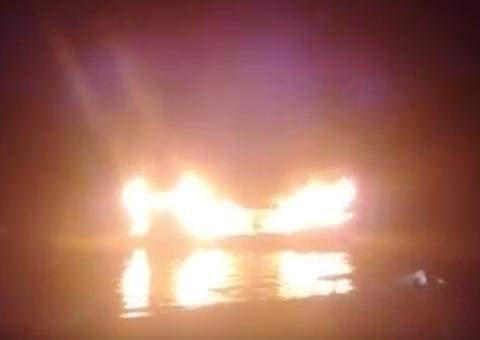 Vídeos mostram rastro de destruição após explosão em porto no Amazonas