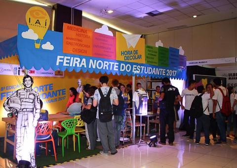 Feira Norte do Estudante promove troca de informações sobre carreira e educação em Manaus
