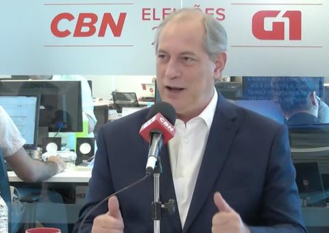 Ciro provoca Haddad: 'Se houver crise grande, ele vai a Curitiba?'
