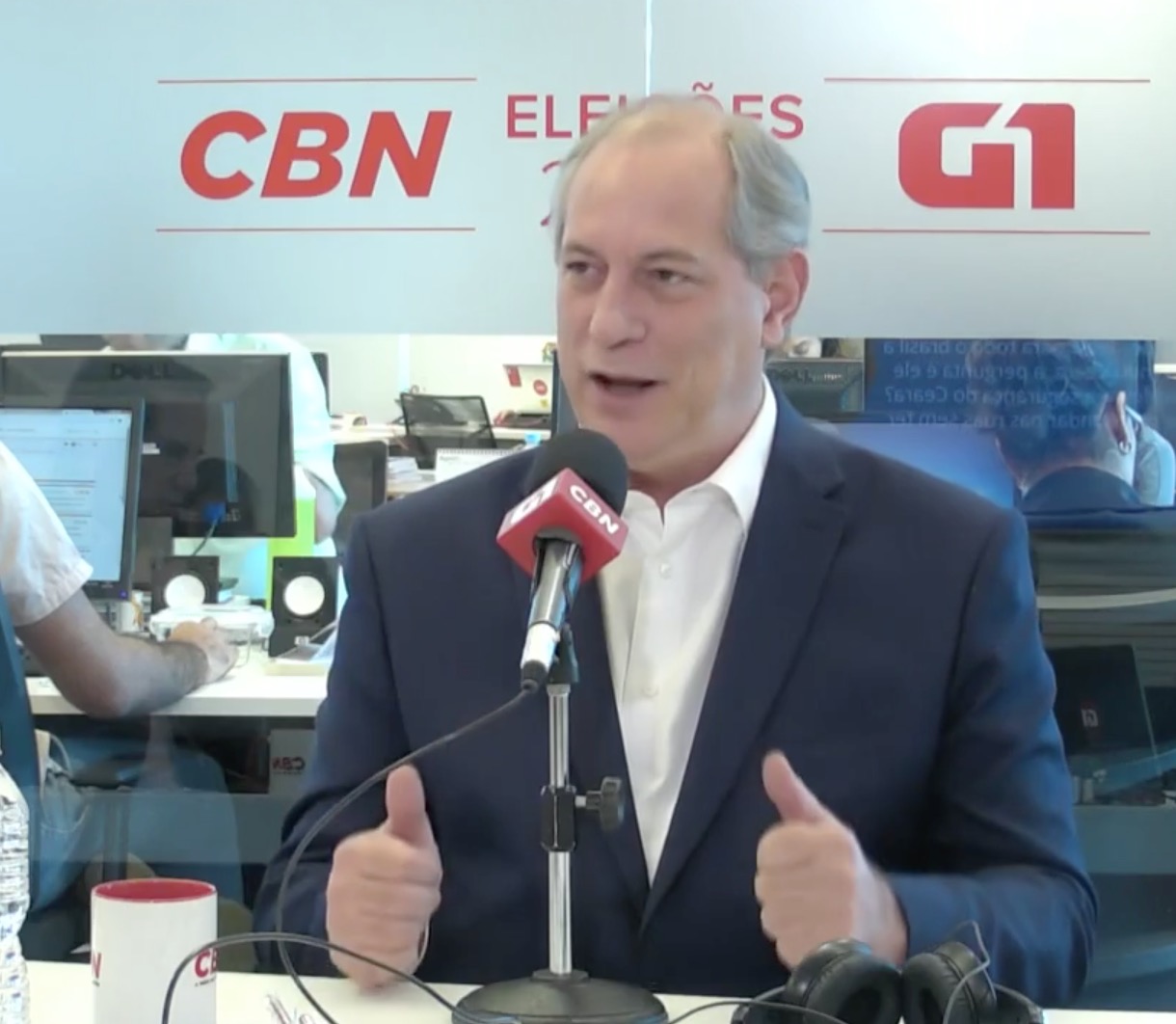 Ciro provoca Haddad: 'Se houver crise grande, ele vai a Curitiba?'