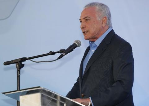 Brasil criou 117 mil postos de trabalho em agosto, diz Michel Temer