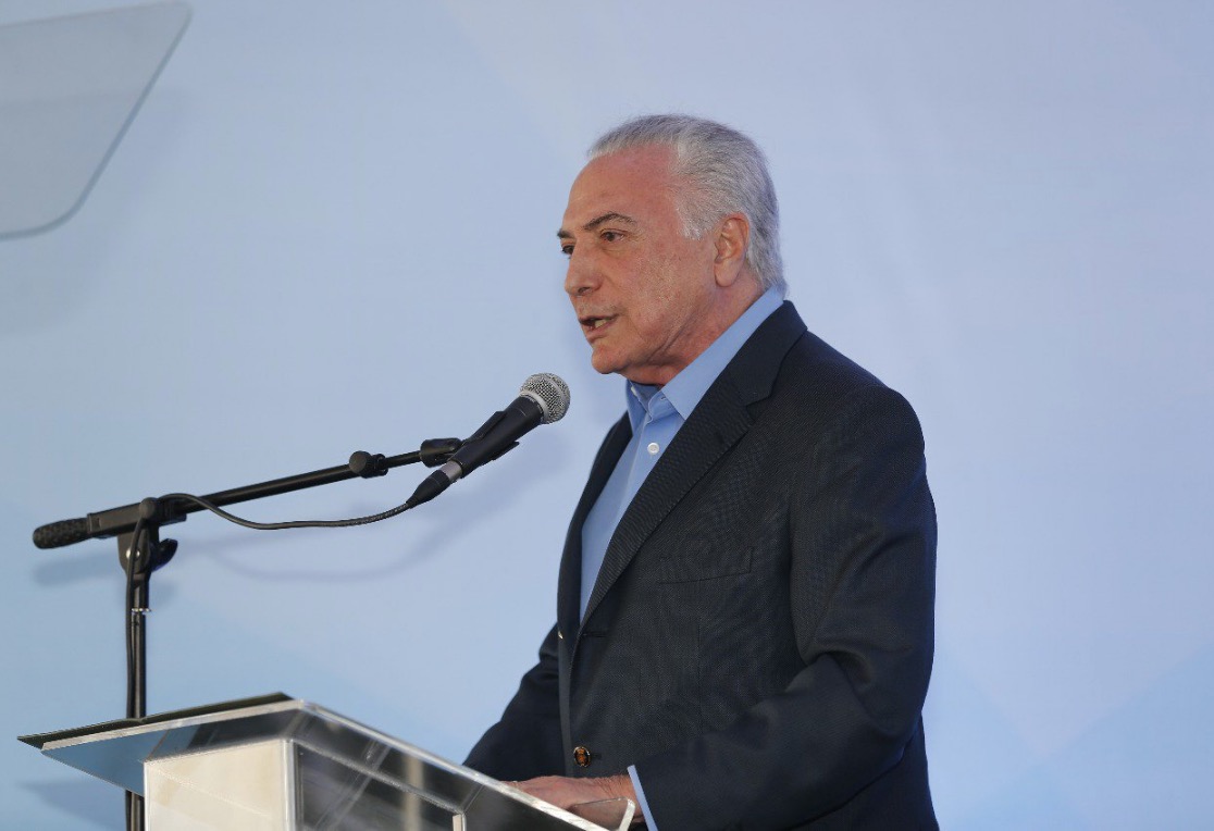 Brasil criou 117 mil postos de trabalho em agosto, diz Michel Temer